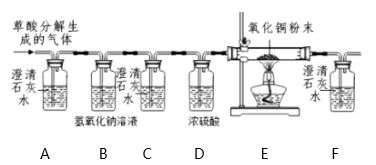 草酸热分解产物中碳氧化物成分的实验探究